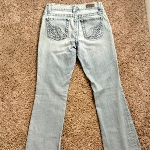 Harley Davidson womens light blue jeans size 6